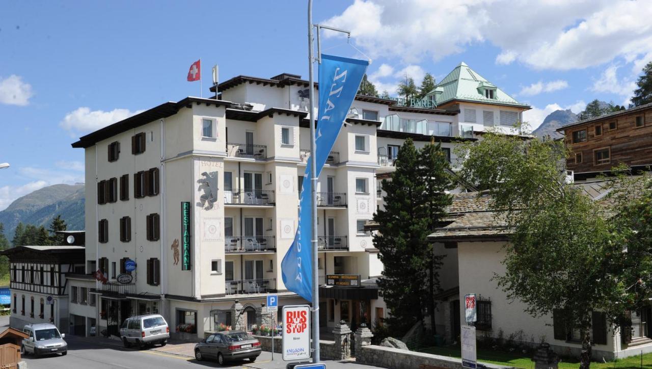 Hotel Baeren Sankt Moritz Zewnętrze zdjęcie