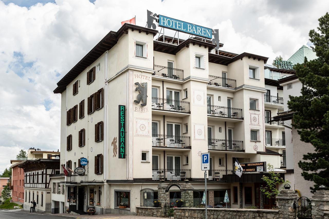 Hotel Baeren Sankt Moritz Zewnętrze zdjęcie